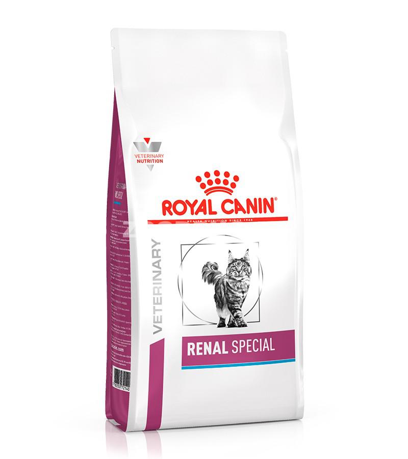 Сухой диетический корм Royal Canin Renal RF23 для взрослых кошек при хронической почечной недостаточности со вкусом курицы.