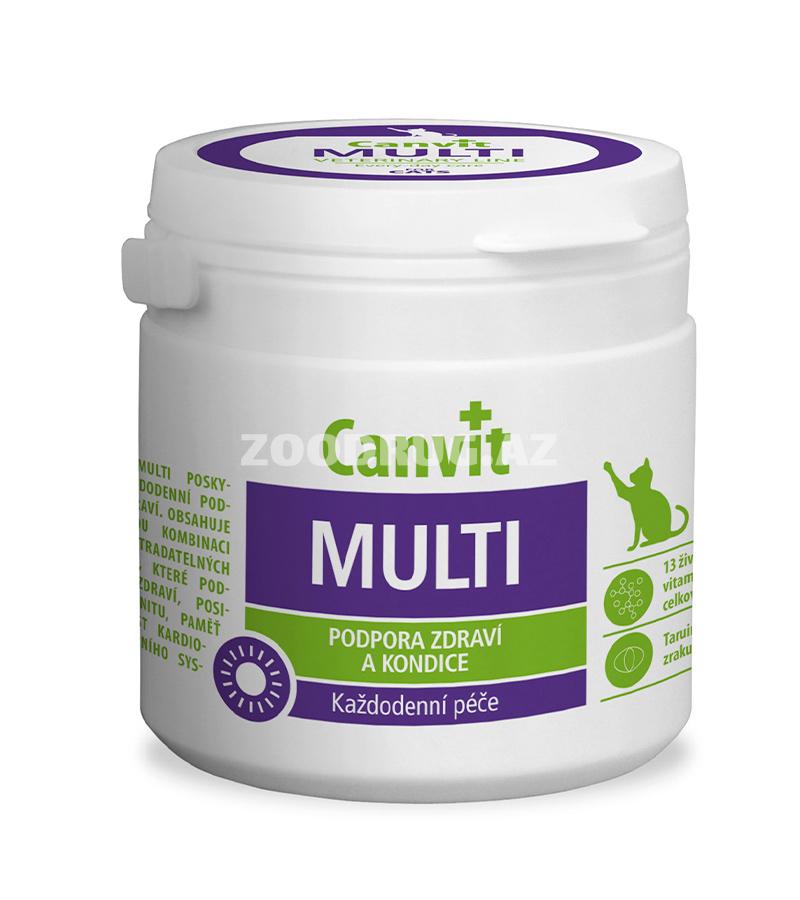 Витамины Canvit Multi Cat для здоровой жизни кошек 100 гр.