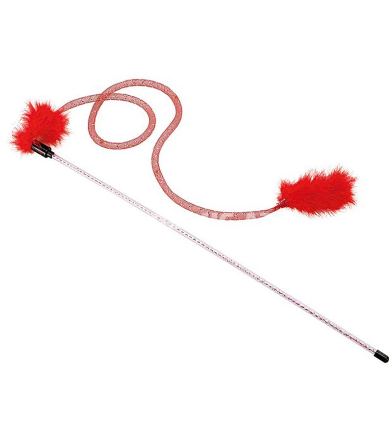 Ferplast uzun lentli və tüklü lələkli pişik draznilkası