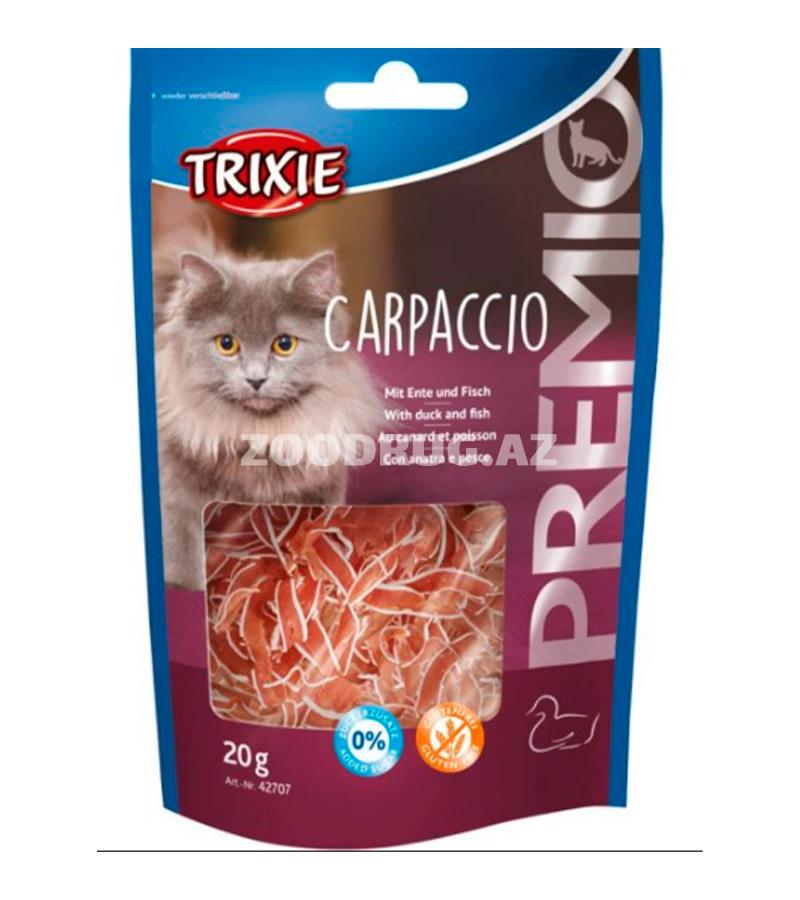 Лакомство Trixie Premio Carpaccio для кошек с уткой и рыбой 20 гр.
