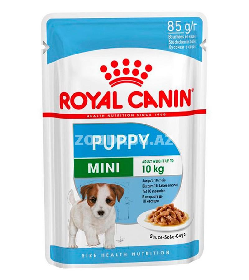 Влажный корм Royal Canin Mini Pappy для щенков маленьких пород в соусе 85 гр.