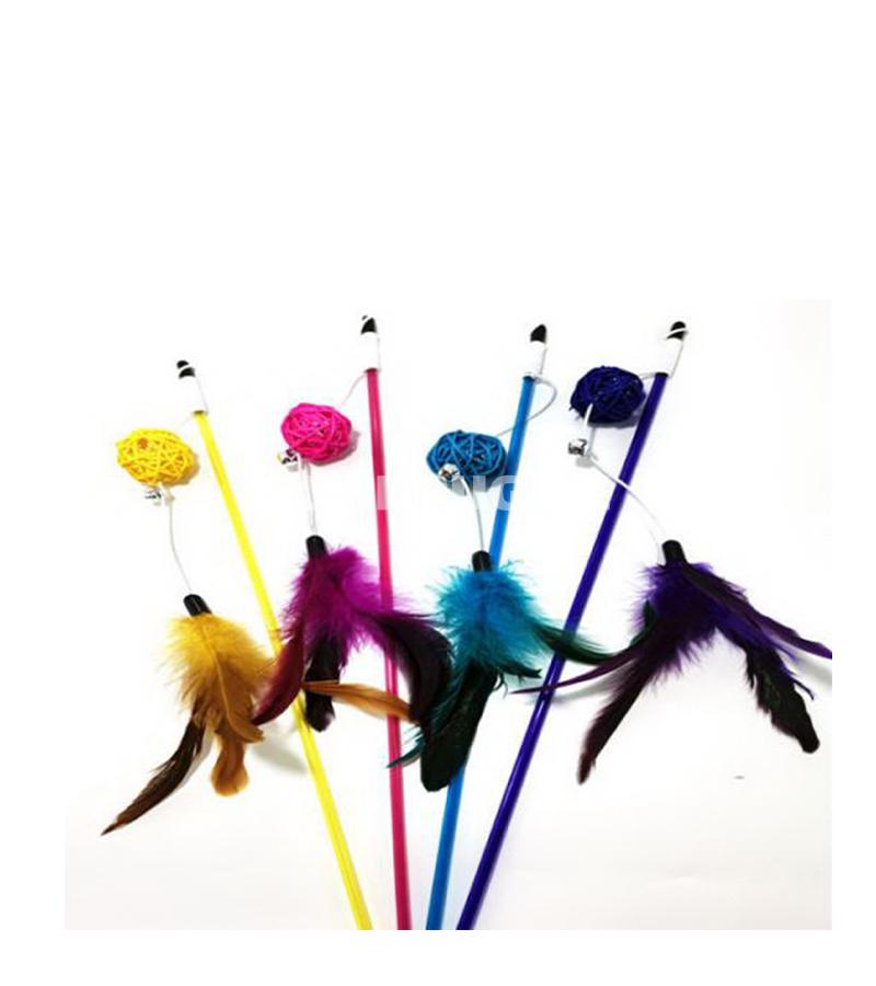 Игрушка-удочка Nunbell #0293 с мячиком и перьями