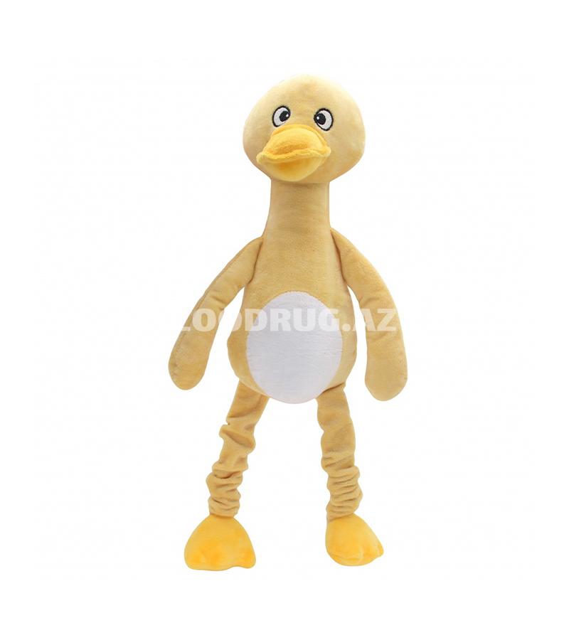 Игрушка-утка Nunbell 0162 мягкая, яркая и по-настоящему забавная игрушка для собак, созданная для активной игры, жевания и ежедневных развлечений