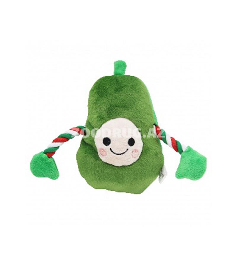 Игрушка Nunbell #0161 для собак  в виде забавного авокадо-мягкая, яркая и очень увлекательная игрушка, созданная для активной игры и снижения стресса у питомца.