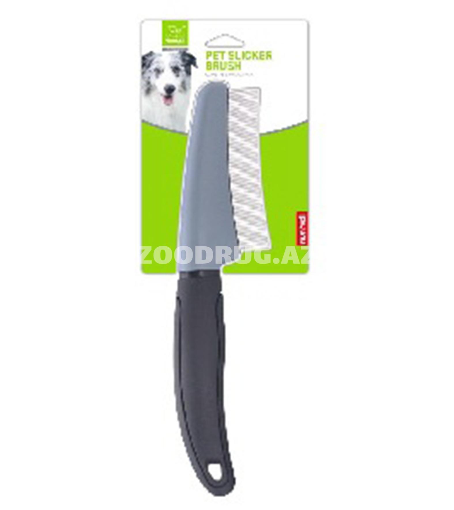 Nunbell Pet Slicker Brush darağı (darı, uzun model) — it və pişiklərin tüklərinə dəqiq və rahat qulluq üçün nəzərdə tutulmuş peşəkar alətdir.