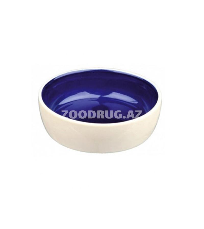 Миска Trixie Keramik Napf Atlantik для собак и кошек Цвет:Синий Объём:400 мл #2467