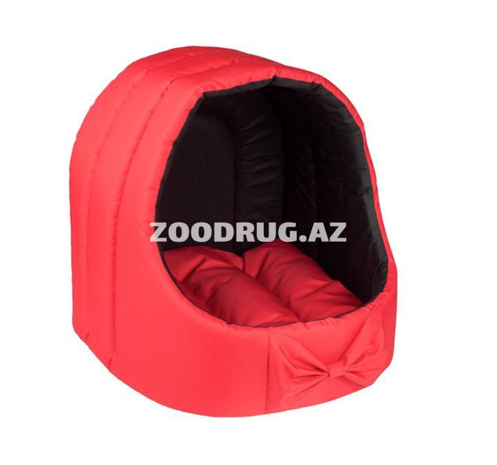 Лежанка Amiplay  Basic. Цвет: Красный. Размер:M Код товара 246812