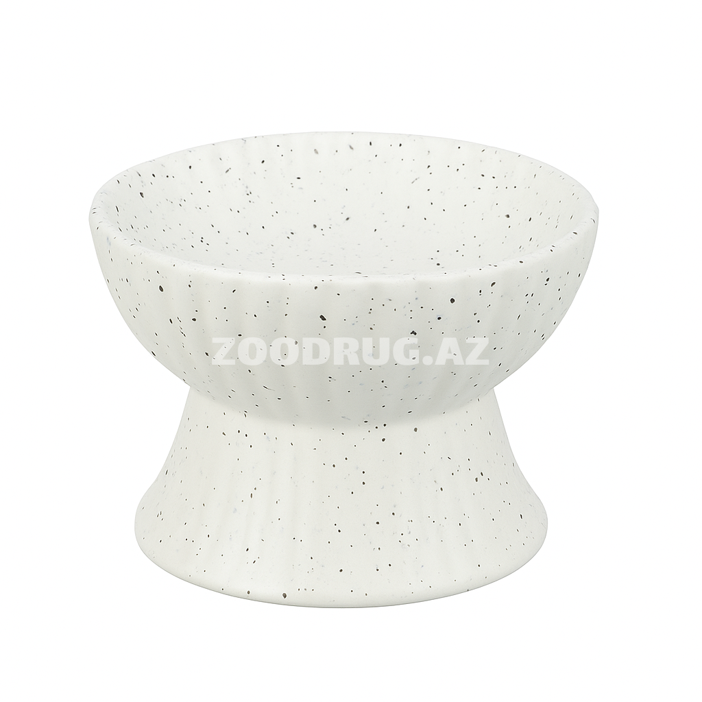 Стильная приподнятая миска Trixie-комфортное питание и элегантный дизайн 0,37L 14cm