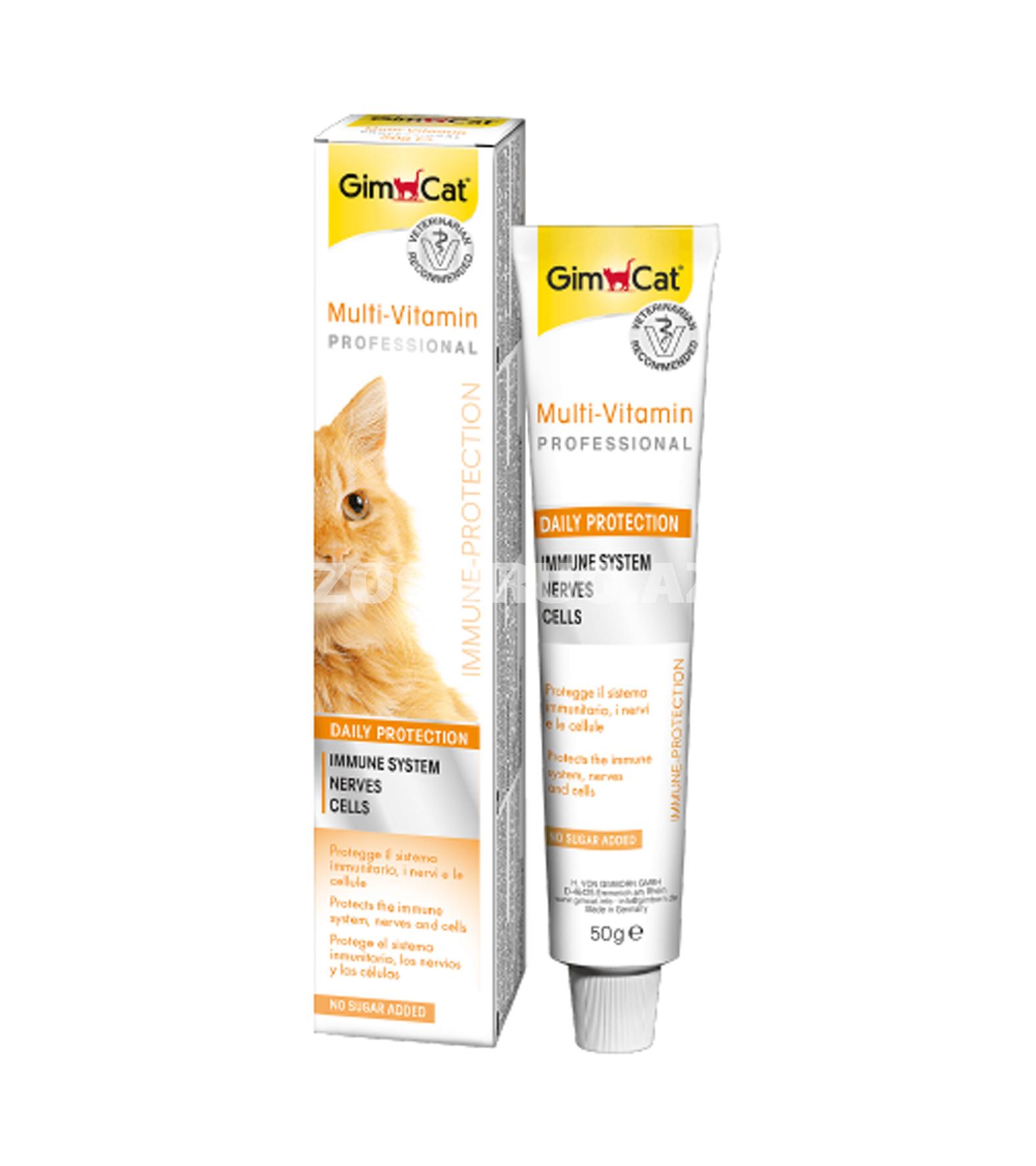 GimCat Multi-Vitamin Paste Extra - мультивитаминная паста для кошек