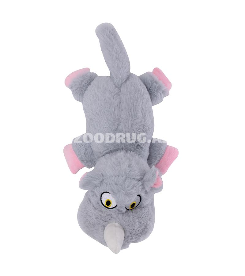 Игрушка Nunbell #0168 для собак  «Слонёнок»-мягкая, забавная и очень прочная игрушка, созданная для активных игр, жевания и мягкого перетягивания.