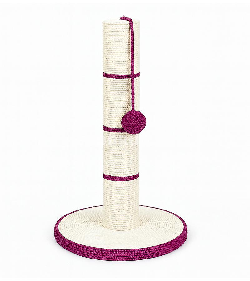 Когтеточка-столбик Trixie 4309 с игрушкой-практичный и компактный аксессуар для ухода за когтями вашей кошки 31x50sm