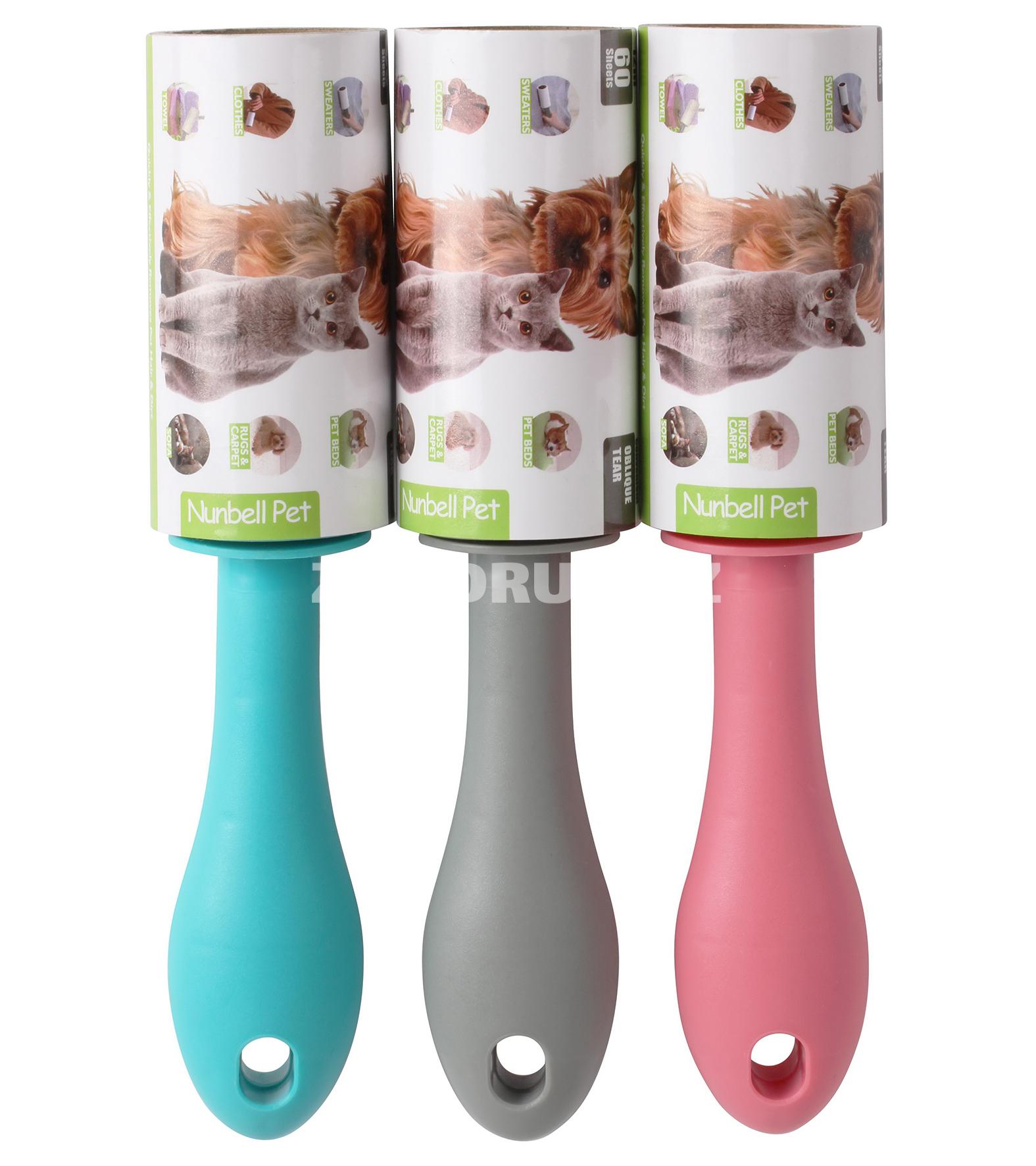 Ролик Nunbell 0046 Pet для уборки шерсти-удобный и эффективный аксессуар для быстрого удаления шерсти 60лист.