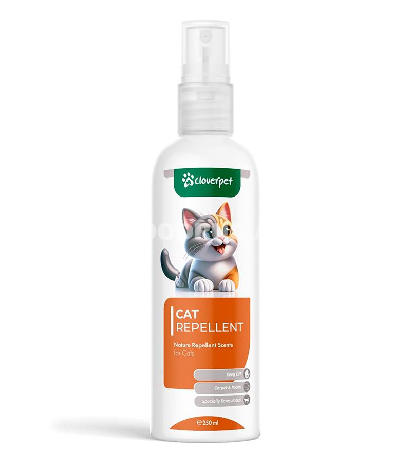 Спрей Cloverpet Cat Repellent отучение гадить для кошек 250 мл.