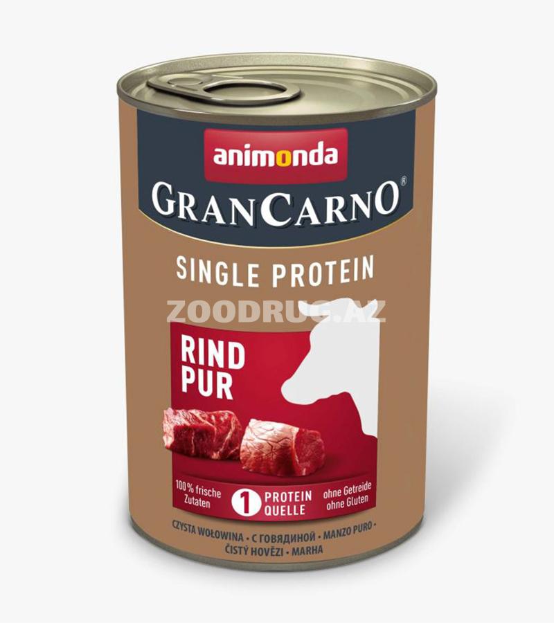 Animonda GranCarno Single Protein — Rind Pur (Mal əti)