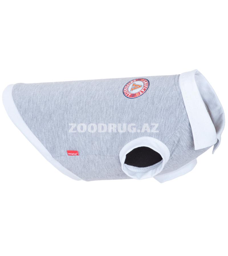 Футболка Amiplay Polo Oxford T-shirt Miniature Schnauzer Цвет: Серый. Размеры: Size 40 см. g 40 см. b 40 см. d 58 см. Код товара: 255227.