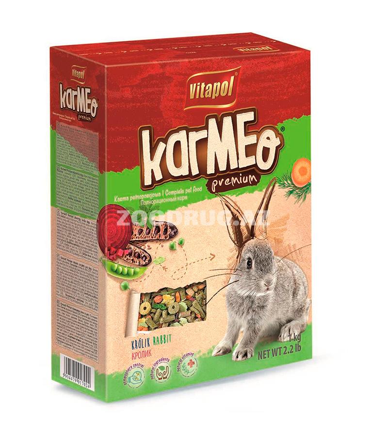Полнорационный корм Vitapol Karmeo Premium для кроликов 500 гр.