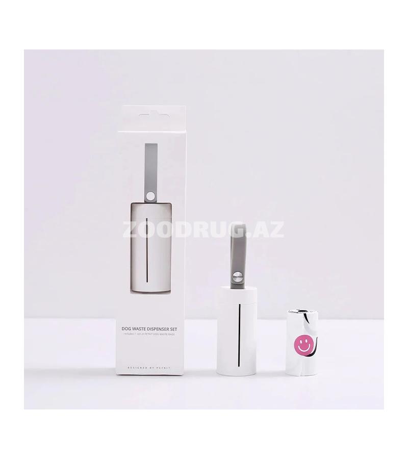 Petkit Dog Waste Dispenser Set — it tullantı paketləri üçün dispenser və rulon dəsti