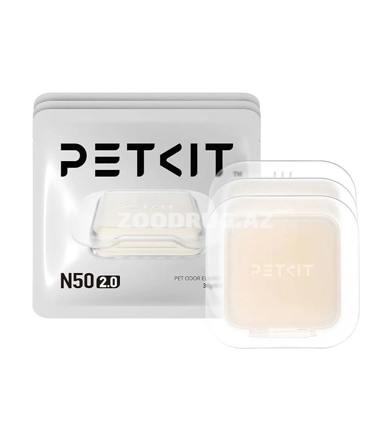 Усовершенствованный дезодорирующий картридж Petkit N50 2.0, разработанный для эффективного устранения неприятных запахов в автоматических туалетах.