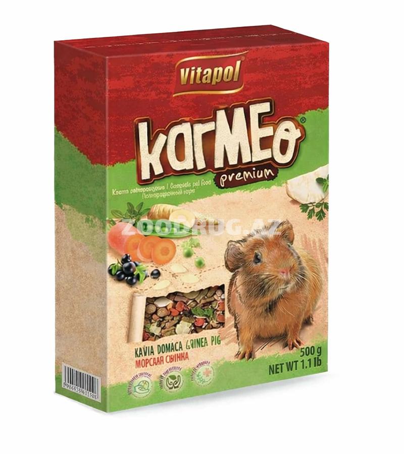 Dəniz donuzları üçün tam rasionlu Vitapol Karmeo Premium yem, 500 q, #1300