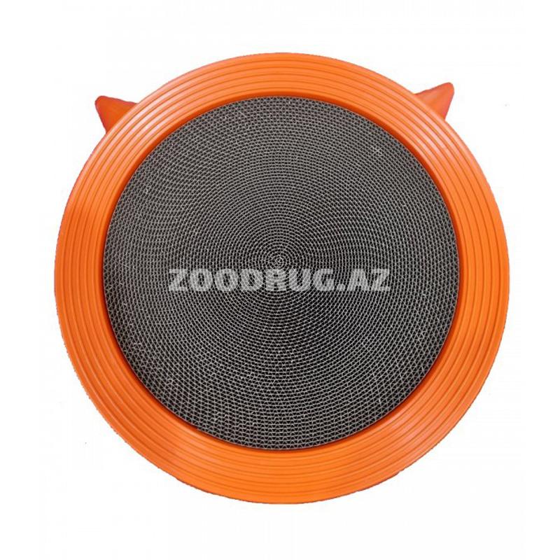 Pişiklər üçün Nunbell #268 karton dırnaq itiləmə taxtası. Ölçü: 50×50×8 sm.