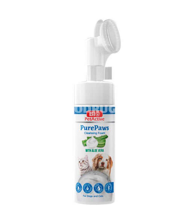 Пенка Bio PetActive Pure Paws для ухода за лапами кошек и собак 150 мл.