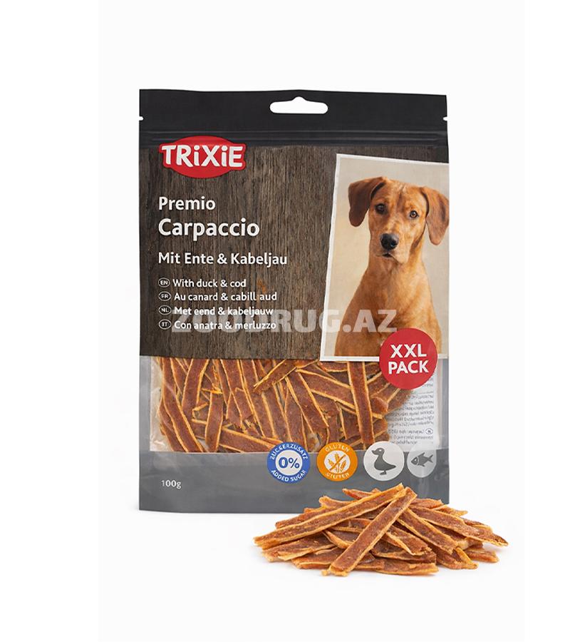Лакомство Trixie #31804 Premio Carpaccio с уткой и треской для собак.