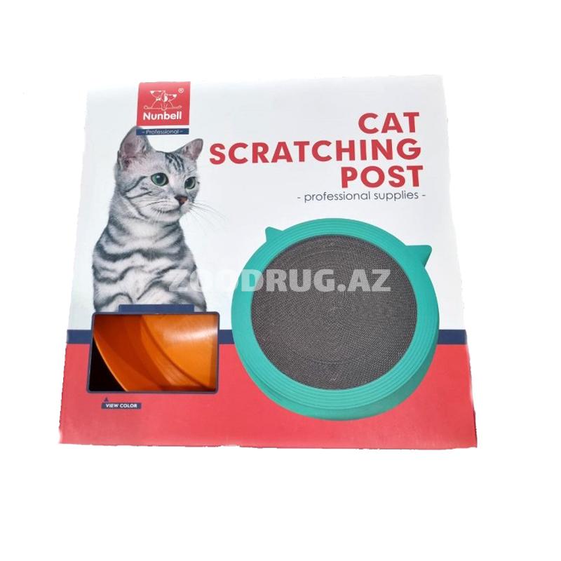 Pişiklər üçün Nunbell #268 karton dırnaq itiləmə taxtası. Ölçü: 50×50×8 sm.