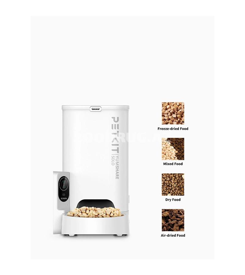 Автоматическая кормушка PETKIT YumShare Solo with Camera-умный контроль питания и наблюдение 24/7