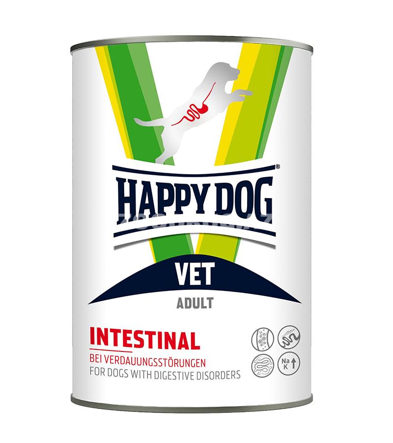 Happy Dog Vet Intestinal Adult – həzm pozğunluğu olan itlər üçün yaş yem, 400 q