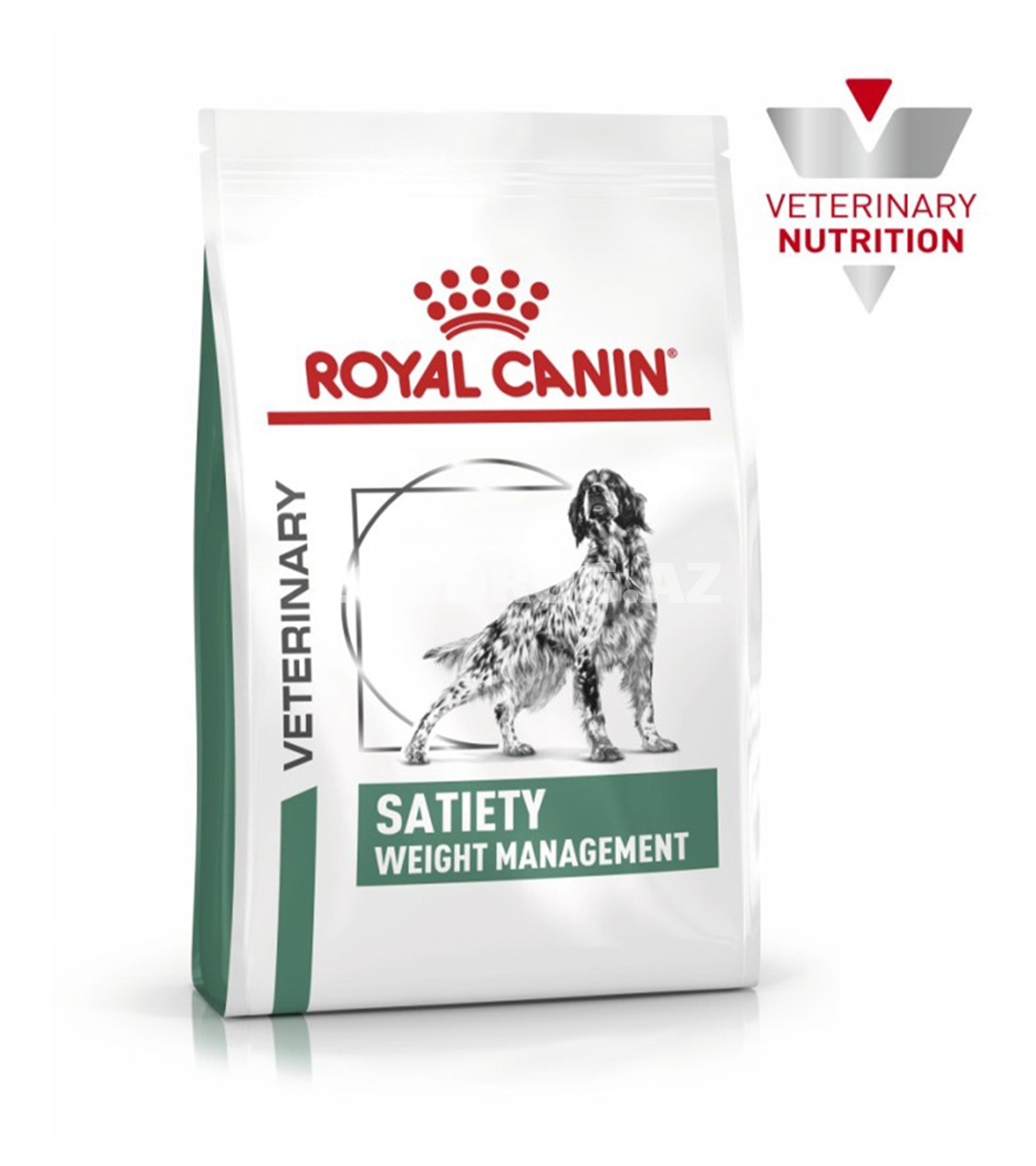 Сухой корм Royal Canin Satiety Weight Management - диетический полнорационный сухой корм для взрослых собак, разработанный для эффективного снижения и контроля веса