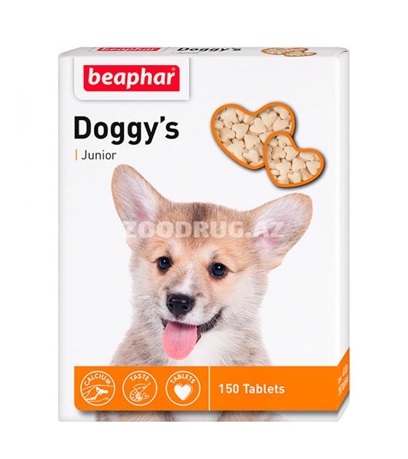 Лакомство Beaphar Doggy`s Junior витаминно-минеральный комплекс для щенков 150 шт.