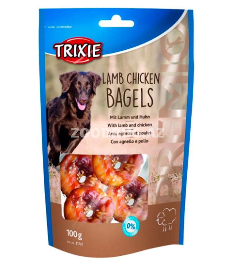 Лакомство Trixie Premio Lamb&Chicken Bagels для собак со вкусом ягненком и курицей 100 гр.