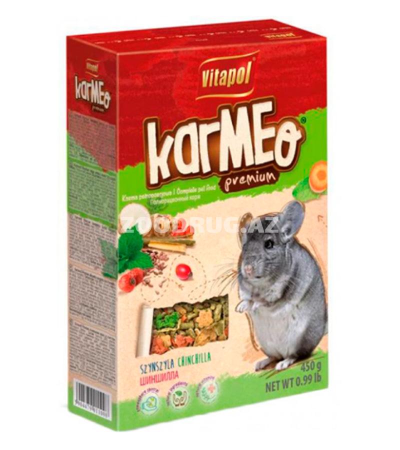 Полнорационный корм Vitapol Karmeo Premium для шиншилл 500 гр.