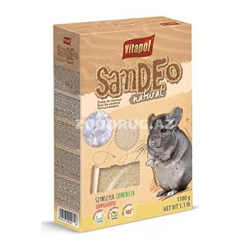 Песок Vitapol Sandeco Natural предназначенный для ежедневных купаний шиншилл. #1051