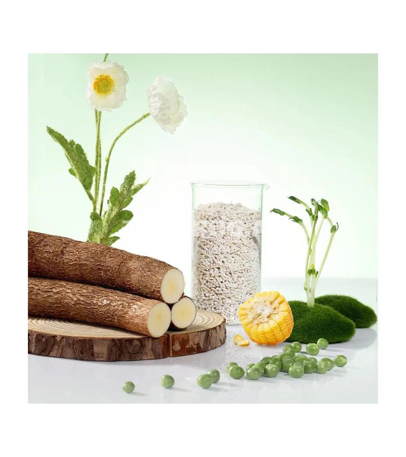 PETKIT Natural Cat Litter Tofu & Cassava-pişik tualeti üçün təbii, komoklayan premium doldurucu