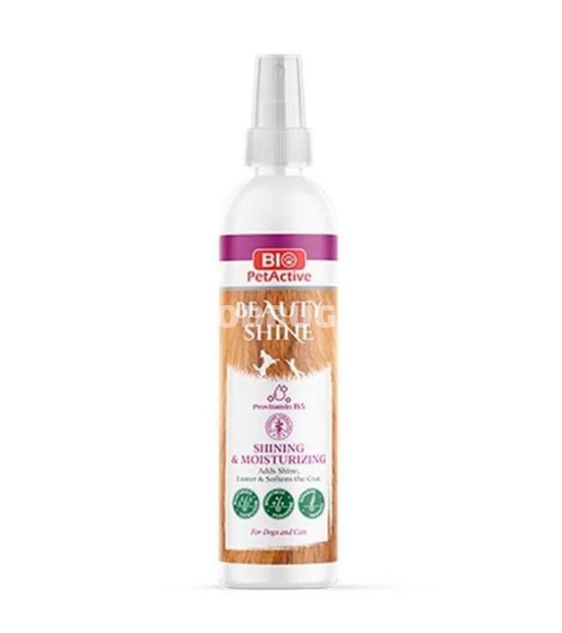 Спрей Bio PetActive Beauty Shine для блеска шерсти кошек и собак 100 мл.