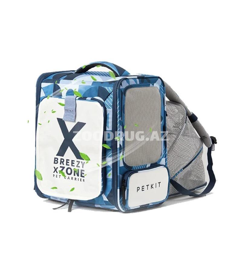 Рюкзак-переноска PETKIT Breezy XZone представляет собой современное и удобное решение для транспортировки кошек и мелких собак.