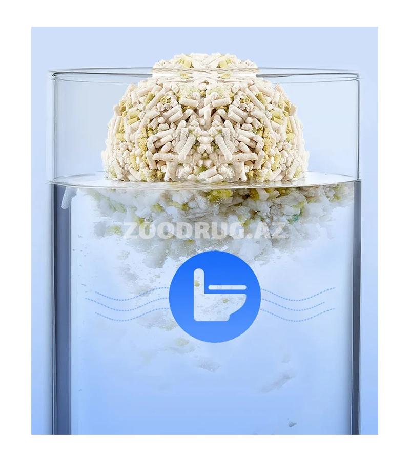 Инновационный комкующийся наполнитель PETKIT Urine Monitor Cat Litter, созданный специально для контроля здоровья мочевыделительной системы кошек.