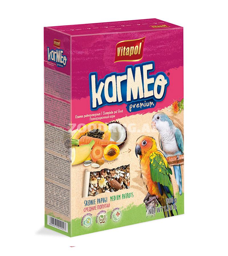 Полнорационный корм Vitapol Karmeo Premium для неразлучников 500 гр.
