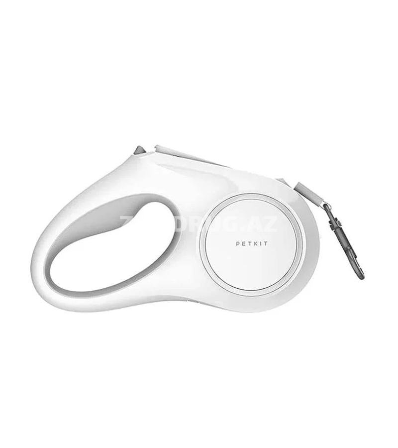 Рулетка премиум-класса PETKIT Smart Leashстильная и надёжная для комфортных прогулок с собакой 5м