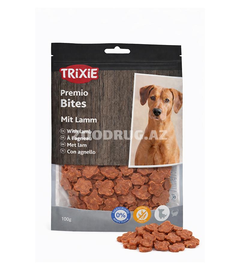 Лакомство Trixie #31544 Premio Bites с ягнёнком для собак 100gr.