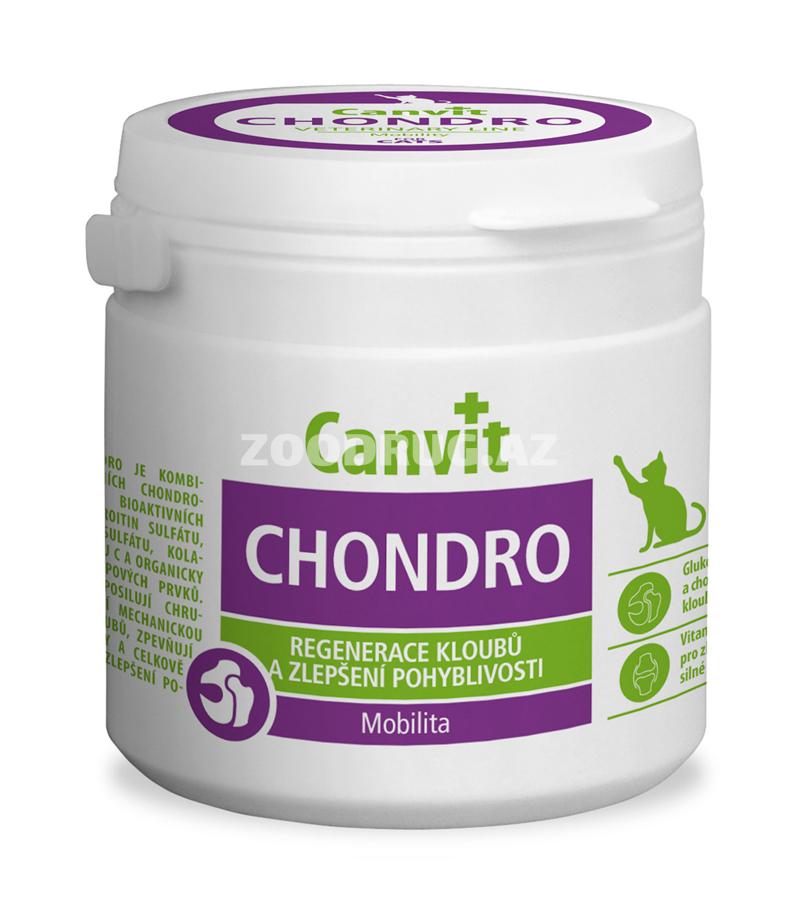 Canvit Chondro Cat (Kанvit Xondro) vitaminləri pişiklər üçün – xondroprotektorlar və bioloji aktiv maddələr ehtiva edən kompleksdir.