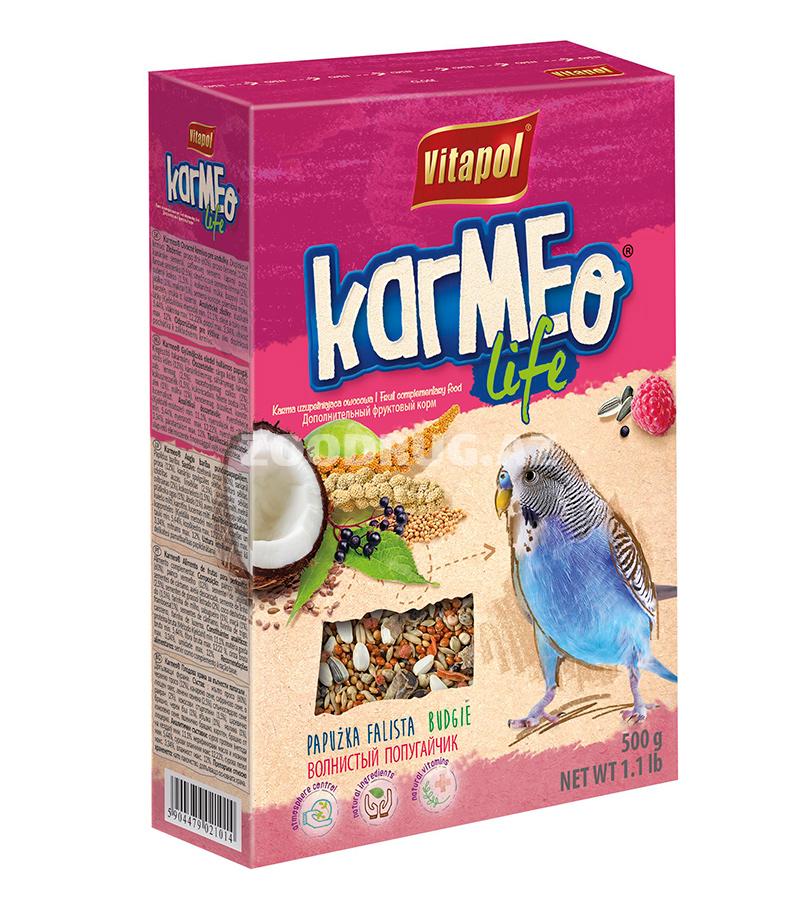 Meyvəli yem Vitapol Karmeo Life dalğalı tutuquşular üçün 500q.