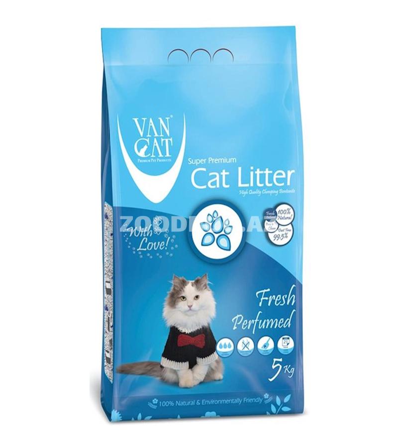Наполнитель для кошачьего туалета Van Cat Fresh Perfumed - высококачественный гигиенический продукт для ежедневного использования.