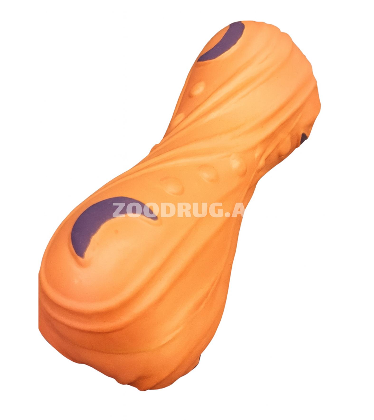 Nunbell #0093 Pet Latex Toys – sümük formalı it oyuncağı (rəng: narıncı).