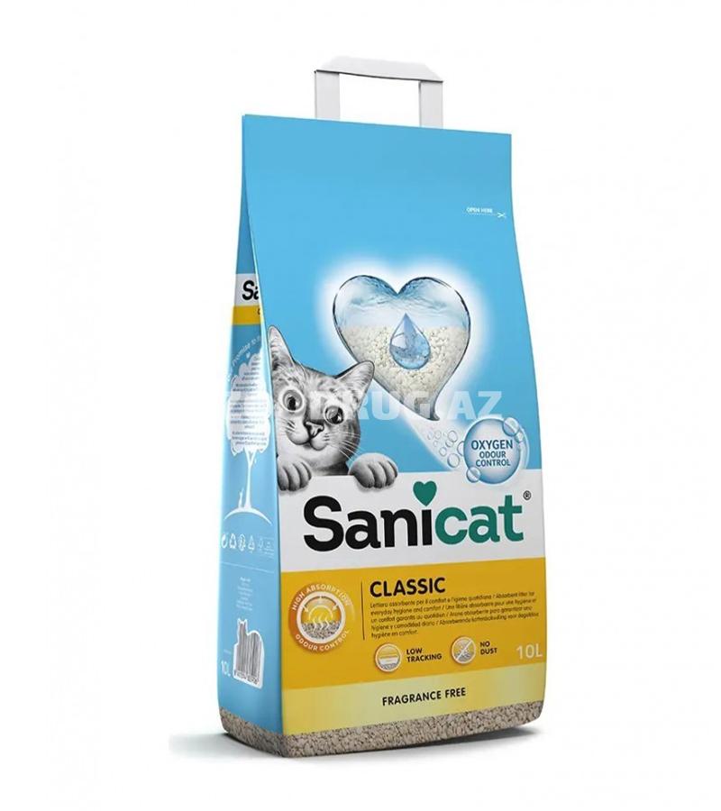 Наполнитель для кошачьего туалета Sanicat S5587 Classic non clumping 10л