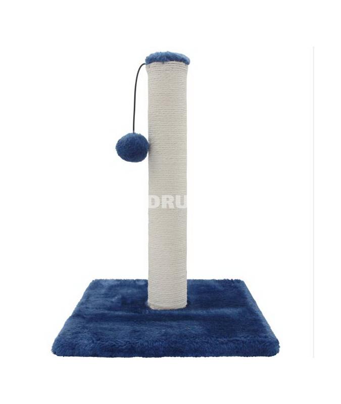 Nunbell #257 dirək-dirəyi sisal ilə oyuncaqlarla. Rəng: Mavi. Hündürlük: 40 sm.