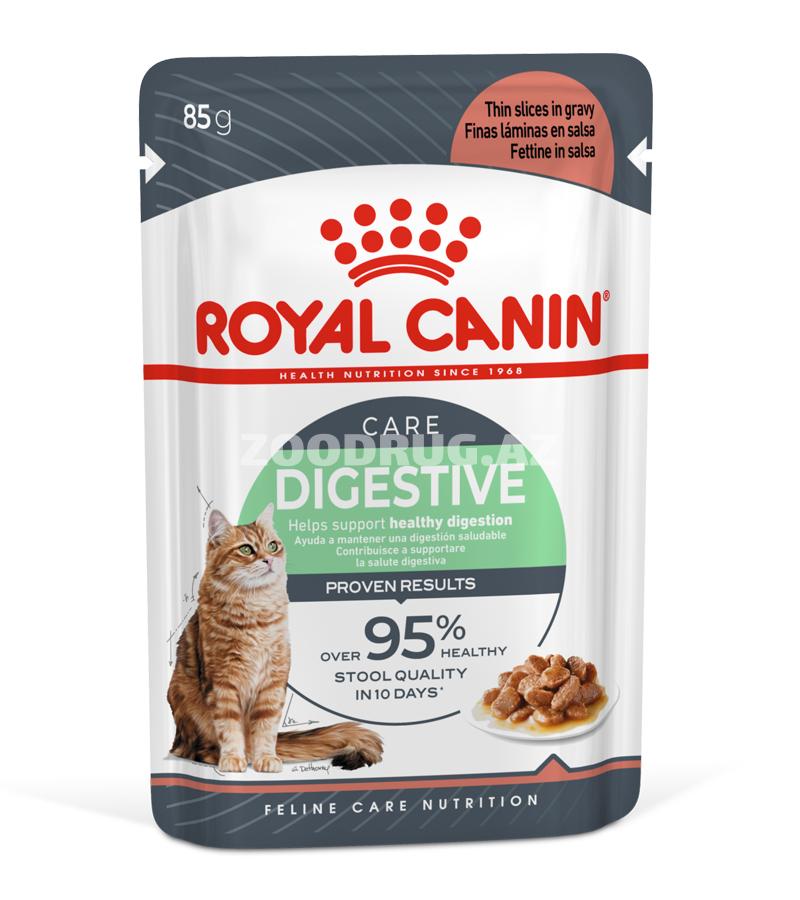Влажный корм Royal Canin Digestive Care in Gravy  способствующий поддержанию здорового пищеварения 85г