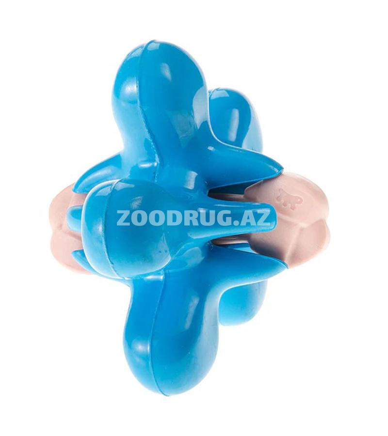 Ferplast oyuncağı möhkəm rezindən hazırlanıb və itin başqa çeynəmə oyuncaqlarını və ya sevimli sümüyünü sabit saxlamaq üçün fiksator kimi istifadə oluna bilər.