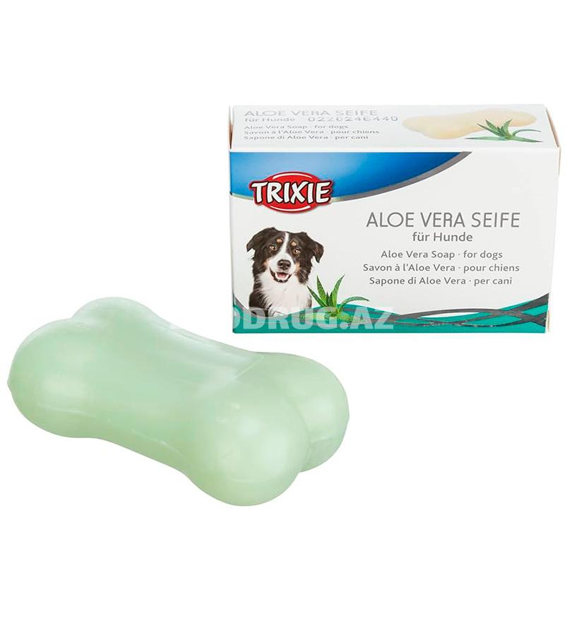 Мыло Trixie Aloe Vera с алоэ вера для регулярного ухода и очистки собак 100 гр.